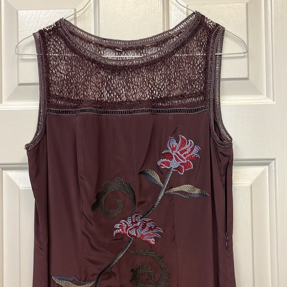 Sundance Purple Maxi Dress with Floral Design - Picture 2 of 11